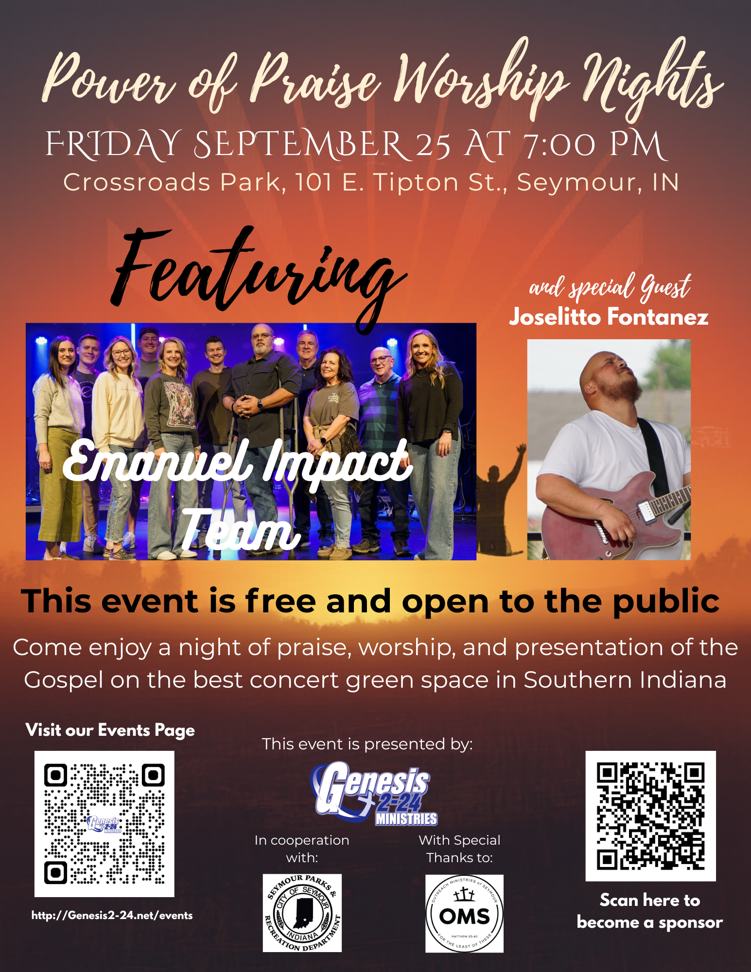 Power of Praise Worship Night (September 2026)