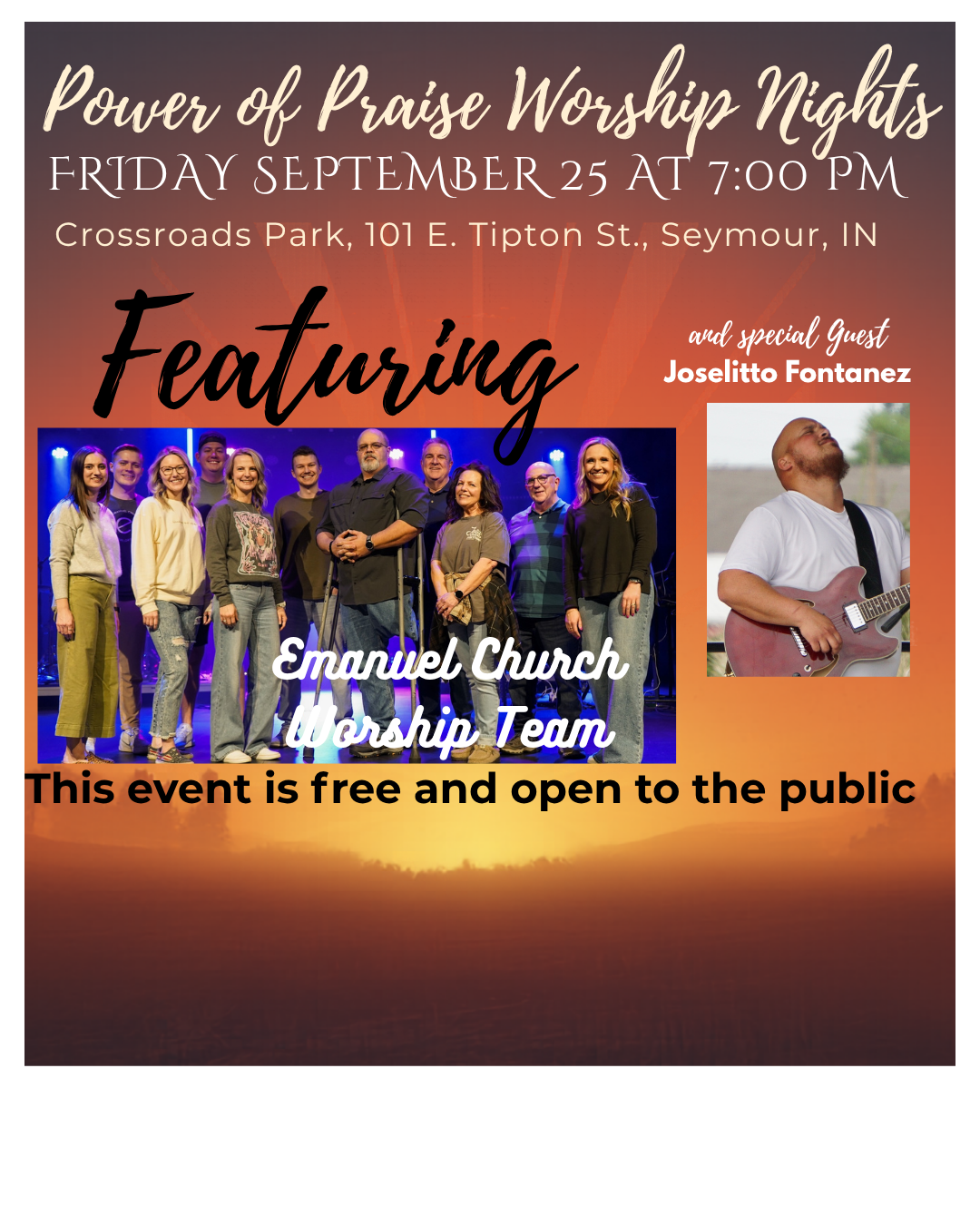 Power of Praise Worship Night (September 2026)